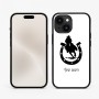 כיסוי בעיצוב אישי עם השם שלך לדגם - Apple iPhone 15 בעיצוב פרסה וסוס