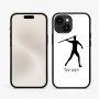 כיסוי בעיצוב אישי עם השם שלך לדגם - Apple iPhone 15 בעיצוב זורק כידון