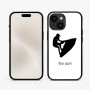 כיסוי בעיצוב אישי עם השם שלך לדגם - Apple iPhone 15 בעיצוב אופנוע ים