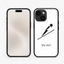 כיסוי בעיצוב אישי עם השם שלך לדגם - Apple iPhone 15 בעיצוב קפיצת סקי אולימפית