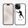 כיסוי בעיצוב אישי עם השם שלך לדגם - Apple iPhone 15 בעיצוב שחקן פינג פונג