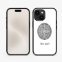 כיסוי בעיצוב אישי עם השם שלך לדגם - Apple iPhone 15 בעיצוב לוח שנה אצטקי של המאיה