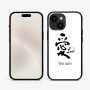 כיסוי בעיצוב אישי עם השם שלך לדגם - Apple iPhone 15 בעיצוב אהבה באותיות יפניות