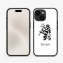 כיסוי בעיצוב אישי עם השם שלך לדגם - Apple iPhone 15 בעיצוב אריה