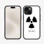 כיסוי בעיצוב אישי עם השם שלך לדגם - Apple iPhone 15 בעיצוב פצצת אטום גרעינית