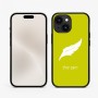 כיסוי בעיצוב אישי עם השם שלך לדגם - Apple iPhone 15 בעיצוב נוצת נוצה
