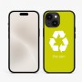 כיסוי בעיצוב אישי עם השם שלך לדגם - Apple iPhone 15 בעיצוב למחזר