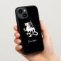 כיסוי בעיצוב אישי עם השם שלך לדגם - Apple iPhone 15 בעיצוב דרקון