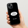 כיסוי בעיצוב אישי עם השם שלך לדגם - Apple iPhone 15 בעיצוב לחצות