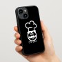 כיסוי בעיצוב אישי עם השם שלך לדגם - Apple iPhone 15 בעיצוב שף