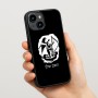 כיסוי בעיצוב אישי עם השם שלך לדגם - Apple iPhone 15 בעיצוב אנג'ל מוזיקלי