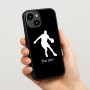 כיסוי בעיצוב אישי עם השם שלך לדגם - Apple iPhone 15 בעיצוב שחקן כדורסל