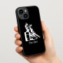 כיסוי בעיצוב אישי עם השם שלך לדגם - Apple iPhone 15 בעיצוב קאוגירל