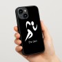כיסוי בעיצוב אישי עם השם שלך לדגם - Apple iPhone 15 בעיצוב רצים אולימפיים