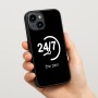 כיסוי בעיצוב אישי עם השם שלך לדגם - Apple iPhone 15 בעיצוב 24 ביולי