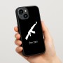 כיסוי בעיצוב אישי עם השם שלך לדגם - Apple iPhone 15 בעיצוב אק 47