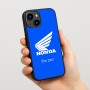 כיסוי בעיצוב אישי עם השם שלך לדגם - Apple iPhone 15 בעיצוב הונדה