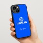 כיסוי בעיצוב אישי עם השם שלך לדגם - Apple iPhone 15 בעיצוב לקסוס