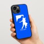 כיסוי בעיצוב אישי עם השם שלך לדגם - Apple iPhone 15 בעיצוב אישה רוקדת עם גבר