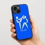 כיסוי בעיצוב אישי עם השם שלך לדגם - Apple iPhone 15 בעיצוב לוחמים אולימפיים
