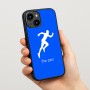 כיסוי בעיצוב אישי עם השם שלך לדגם - Apple iPhone 15 בעיצוב רץ
