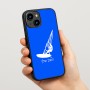 כיסוי בעיצוב אישי עם השם שלך לדגם - Apple iPhone 15 בעיצוב לגלוש - גלישה - שייט