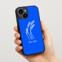 כיסוי בעיצוב אישי עם השם שלך לדגם - Apple iPhone 15 בעיצוב חיטה גלית זהב