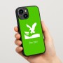 כיסוי בעיצוב אישי עם השם שלך לדגם - Apple iPhone 15 בעיצוב נשר אמריקאי