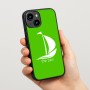 כיסוי בעיצוב אישי עם השם שלך לדגם - Apple iPhone 15 בעיצוב סירה