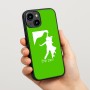 כיסוי בעיצוב אישי עם השם שלך לדגם - Apple iPhone 15 בעיצוב אישה רוקדת עם גבר