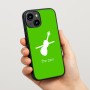 כיסוי בעיצוב אישי עם השם שלך לדגם - Apple iPhone 15 בעיצוב כינור