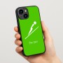 כיסוי בעיצוב אישי עם השם שלך לדגם - Apple iPhone 15 בעיצוב קפיצת סקי אולימפית