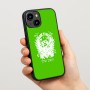כיסוי בעיצוב אישי עם השם שלך לדגם - Apple iPhone 15 בעיצוב רוקנרול