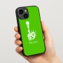 כיסוי בעיצוב אישי עם השם שלך לדגם - Apple iPhone 15 בעיצוב פסל החירות