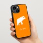 כיסוי בעיצוב אישי עם השם שלך לדגם - Apple iPhone 15 בעיצוב פיל