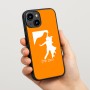 כיסוי בעיצוב אישי עם השם שלך לדגם - Apple iPhone 15 בעיצוב אישה רוקדת עם גבר