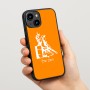 כיסוי בעיצוב אישי עם השם שלך לדגם - Apple iPhone 15 בעיצוב קאוגירל