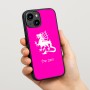 כיסוי בעיצוב אישי עם השם שלך לדגם - Apple iPhone 15 בעיצוב דרקון