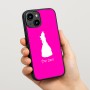 כיסוי בעיצוב אישי עם השם שלך לדגם - Apple iPhone 15 בעיצוב נסיכה