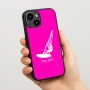 כיסוי בעיצוב אישי עם השם שלך לדגם - Apple iPhone 15 בעיצוב לגלוש - גלישה - שייט