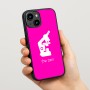 כיסוי בעיצוב אישי עם השם שלך לדגם - Apple iPhone 15 בעיצוב מיקרוסקופ
