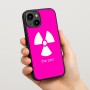 כיסוי בעיצוב אישי עם השם שלך לדגם - Apple iPhone 15 בעיצוב פצצת אטום גרעינית