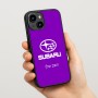 כיסוי בעיצוב אישי עם השם שלך לדגם - Apple iPhone 15 בעיצוב סובארו