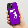 כיסוי בעיצוב אישי עם השם שלך לדגם - Apple iPhone 15 בעיצוב אישה רוקדת עם גבר