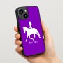 כיסוי בעיצוב אישי עם השם שלך לדגם - Apple iPhone 15 בעיצוב קאוגירל - אישה