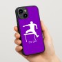כיסוי בעיצוב אישי עם השם שלך לדגם - Apple iPhone 15 בעיצוב קפיצת משוכות