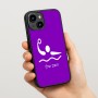 כיסוי בעיצוב אישי עם השם שלך לדגם - Apple iPhone 15 בעיצוב כדור מים אולימפי