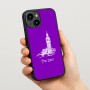 כיסוי בעיצוב אישי עם השם שלך לדגם - Apple iPhone 15 בעיצוב ביג בן