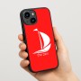כיסוי בעיצוב אישי עם השם שלך לדגם - Apple iPhone 15 בעיצוב סירה
