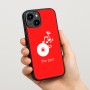 כיסוי בעיצוב אישי עם השם שלך לדגם - Apple iPhone 15 בעיצוב תקליטור - אזור מוזיקה